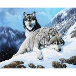 Teemantmaal Hunt Mosaiik Loom Kodukaunistus Tikand Teemantkunst K&auml;sitsi valmistatud kingitus 20X30CM