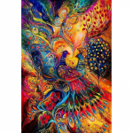 5D DIY teemantmaal  Paabulinnu sulg  Tikand Ristpistes kingitus Kodukaunistuse kingitus 20X30CM