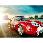 Teemantmosaiik mere&auml;&auml;rsete autode kividega pildid 5D teemantmaaling multifilm Teemanttikandid helmet&ouml;&ouml;d kingitus 20X30CM