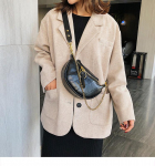 SCIONE V&ouml;&ouml;kott Naiste kott &Otilde;lakott Moekett V&auml;ike kott 23cm*8cm*14cm must