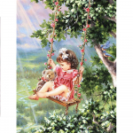 Teemantmaal Uus portree t&uuml;druk 5D DIY Teemanttikandid Ristpistes Lavendel Rhinestones T&auml;ismosaiik seinakunst Full Round 20X30CM punane