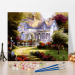 Kunst Kodukaunistus L&otilde;uend Digitaalne &otilde;limaal Numbrid &Otilde;limaal DIY Maalimine numbrite j&auml;rgi 40x50cm no frame