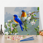 Digitaalne &otilde;limaal Kunstnumbrid &Otilde;limaal DIY Maalimine numbrite j&auml;rgi Kodukaunistuse l&otilde;uend 40x50cm no frame