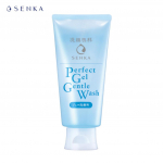 Senka Perfect Gel Gentle Wash 100 g n&auml;opuhastusvahend &ndash; Shiseido Japan 100 g sinine
