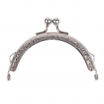 8,5 cm &uuml;mmargune metallraam rahakott k&auml;epide Sidurikott K&auml;ekott Lukk Lukk Kotid Riistvara h&otilde;be