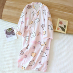 Jaapani stiilis kimono pidžaamad suvine uus 100% puuvillane marli pidžaama &ouml;&ouml;s&auml;rk naistele SPA yukata koduriided pikad pidžaamad naistele M