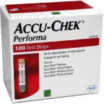 ACCU-CHEK Performa testribad (100) 100 gl&uuml;komeetri riba Pack 2 (200 Strips )