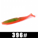 FTK Uus Shad P&uuml;&uuml;gilant Pehme Lant 90mm 105mm Voblerid L&otilde;hna Atraktant Karpkala Silikoons&ouml;&ouml;t Haug Bass Kunsts&ouml;&ouml;t 105mm-11g-6pcs-001