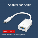 USB 3.0 to Lightning OTG adapter iPhone 14 13 12 11 Pro XS max XR iPadi tahvelarvuti SD-kaardi U-ketta v&auml;lkm&auml;luseadme andmemuunduriga iPhone 6 7 8 PLUS Otg