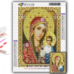 5D DIY Teemantmaal Ristpistes Religioon Teemanttikandid Mosaiik Seinakunst Kodukaunistus Full Round 20X30CM