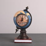 Ameerika retro stiilis kodumood maakera kellad hoiup&otilde;rsast kaunistus Loominguline kontorikaunistus T&ouml;&ouml;laua kaunistused pruun