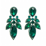 Naiste rippk&otilde;rvar&otilde;ngad Premium Party Super Flash e sulamist geomeetrilised k&otilde;rvar&otilde;ngad klaaskristallk&otilde;rvar&otilde;ngad OneSize kuld