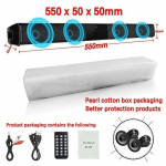 Kodukino helis&uuml;steem Bluetooth k&otilde;lar arvuti k&otilde;larid teleri jaoks Soundbar Box Subwoofer Radio Music Center Boom Box kolonn 550 mm BS28B