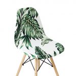 Printing Shell tooli kate Stretch s&ouml;&ouml;gitooli katted P&otilde;hjamaade stiilis skandinaavialikud odavad istmekatted toolid koduks hotelli k&ouml;&ouml;giks 6 Pieces