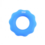 Flower Finger Exerciser Grip Ring Massage Strength Training Carpal Expander One Size sinine