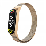 Milanese aasa rihm Xiaomi Mi Band 8 7 k&auml;ev&otilde;ru roostevabast terasest metallist Correa Miband band6 band4 Xiaomi mi riba jaoks 3 4 5 6 7 Mi Band 5 6 roosa kuldne v&auml;rv