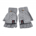 (Projektor)Lapsed Lapsed Talvised soojad kootud kabriolett Flip Top s&otilde;rmedeta labakindad One Size hall v&auml;rv