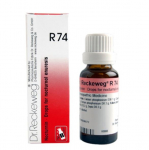dr. Reckeweg R74 &Ouml;ine voodim&auml;rgamine Tilgad 22ML