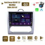 Androidi autoraadio Ford Focus EXI MT AT 2 3 Mk2 Mk3 jaoks 2004-2011 Nupunupuga Multimeediumipleier Navigatsioon GPS Carplay 2+32GB 2+32GB,B