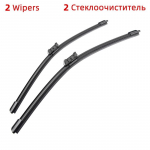 2tk klaasipuhasti harjad VW Transporterile Caravelle Multivan T5 T6 2014-2017 24 24 Fit esiklaasile tuuleklaasile aknaharjad l&otilde;ikuritarvikud