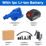 1600 W juhtmeta elektriline &otilde;hupuhur puhumis- ja imemisega tolmuimeja leht arvuti tolmukoguja puhastaja elektrit&ouml;&ouml;riist 18 V Makitas aku jaoks 2IN1 1*Battery