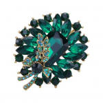 Kunstlik v&auml;&auml;riskivist pross pulmakleit-mantel prossn&otilde;el Moodne kivist aksessuaarid armsad ehted roheline