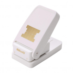 KWtrio BQJ04 Tab Punch lahtiste lehtede eraldaja DIY registri kleebise etikett augustaja jagaja paberi punch sinine