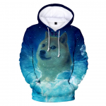 Shiba Inu Doge Dog 3D Prindiga kapuuts Meeste Naiste Multifilmi Pusad Pusa Harajuku Hip Hop Spordidressi Topid Kevad-s&uuml;gisriided S
