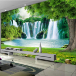 3D-tapeet juga heinamaa roheline maastik seinamaaling elutoa magamistoa taustadekoratsiooniga tapeet 200 cm(W) x 140 cm(H)