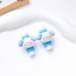 2tk laadija kaabli kerimiskaitse valge karu multifilmi s&auml;&auml;stja Data Line kaitse&uuml;mbris k&otilde;rvaklappide juhtme varruka katte juhtme korraldaja