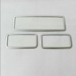 Stainless steel For Teramont Atlas 2017 2018 Accessories Car Internal Rear Reading Lampshade Cover Trim Sticker Car