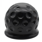 Haakekonksu kuul kattekork haagise veokonks universaalne must 50 mm kummist haagissuvila haagiskonks Kaitse auto kujundamise tarvikud must