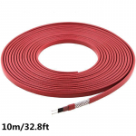 220 V t&ouml;&ouml;stuslik t&auml;iustatud k&uuml;ttekaabel 10 mm laiusega soojenduslint Plahvatuskindel leegiaeglustav k&uuml;ttetraat 10M