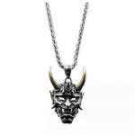 Ghost Mask ripats Kaelakee Meeste Street Punk kaelakee Halloweeni p&auml;eva &otilde;udusehted h&otilde;be