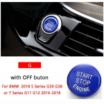 Auto mootori k&auml;ivitamise seiskamisnupu l&uuml;liti kate BMW F10 F11 F12 F15 F16 F20 F21 F22 F23 F25 F30 F31 F32 F34 F48 G30 G11 F jaoks F ( with OFF button)