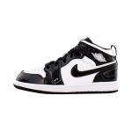 Air Jordan 1 Mid SE PS All Star 2021 Laste tossud Must Valge DD2194-001 31