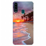 Samsung Galaxy A20S &uuml;mbrise kate Slim Funda v&auml;rvitud l&auml;bipaistev pehme TPU telefoni&uuml;mbrised Samsung A20S A20 s A20E silikoonist tagakaas Samsung A20