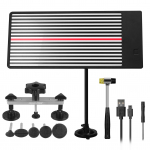 Auto LED Stripe Line Board akr&uuml;&uuml;l, v&auml;rvivaba m&otilde;lkide parandamise t&ouml;&ouml;riist 3 erineva heledusega helkur must