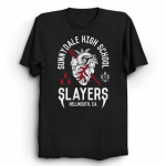 Sunnydale Slayers Buffy Unisex T-s&auml;rk High School Vampire Unisex T-s&auml;rk S