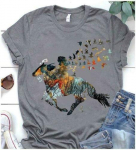 Horse Riding Girlest Unisex T-s&auml;rk Sport Hall S