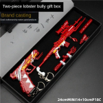 Rahurelv M416 Viie k&uuml;&uuml;nega kuldne draakoni nahk versioon, Star of Faith homaar Overlord pimestav lilla meloodia relva mudel m&auml;ng relva mudel