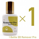 Clear Gel Remover Pro ripsmepikenduste liim 15g ripsmepikenduste liim Korea eemaldaja kunstripsmemeigi t&ouml;&ouml;riistad banaan