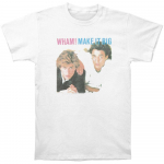Wham! Make It Big White Unisex T-s&auml;rk S
