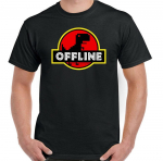 M&auml;ngimine Offline Retro Naljakas Videom&auml;ng ZX Spectrum Atari PC Konsool Unisex T-s&auml;rk S