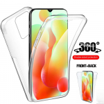 Ees+taga 2in1 kogu keha kaitse Pehme TPU+PC telefoni korpuse kate Samsung A04S A14 A24 A34 A54 A05 A05S S23 S24 jaoks Redmi 12 12C 13C jaoks Samsung S22 Ultra puhas