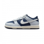 Nike Dunk Low PS Football Grey Midnight Navy Laste tossud Sinine Summit-Valge FB9108-002 29.5
