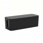 Power Strip Storage Box Libisemisvastane K&otilde;vadus Kulumiskindel S must