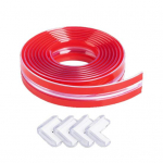 1 komplekti kaitseraua l&auml;bipaistev silikoonm&ouml;&ouml;bel nurgakaitsed, beebikindel servade kaitseraua kodu jaoks A