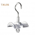 Jaapani stiilis kotikonks 360 kraadi p&ouml;&ouml;rleva konksuga Sallk&uuml;bara hoiurest Deformatsioonivaba kapp valge