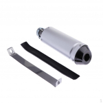 V&auml;ljalaske summuti 28mm jaoks TTR CRF50 SSR 110 125cc Dirt Silver